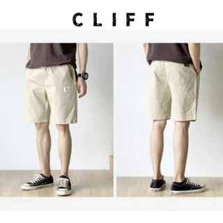CLIFF กางเกงขาสั้นผู้ชาย ลำลองสไตล์สปอร์ต เอวยางยืด M-3XL