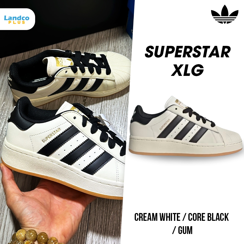 Adidas อาดิดาส รองเท้าผ้าใบ รองเท้าลำลอง W Superstar XLG ID5698 (4300)