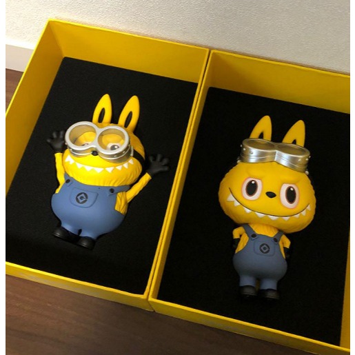 [พร้อมส่ง ]POP MART x How2work x illumination • MINIONS x Zimomo / Labubu x MINIONS