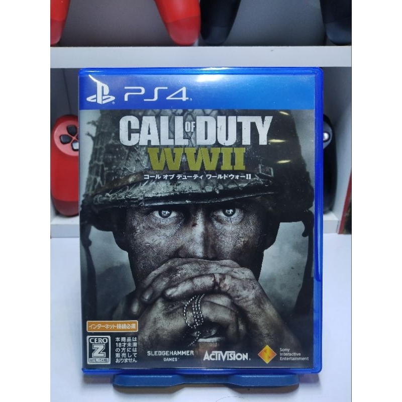 แผ่นเกม Ps4 : Call Of Duty WW2 (Zone.2/Japan)✨