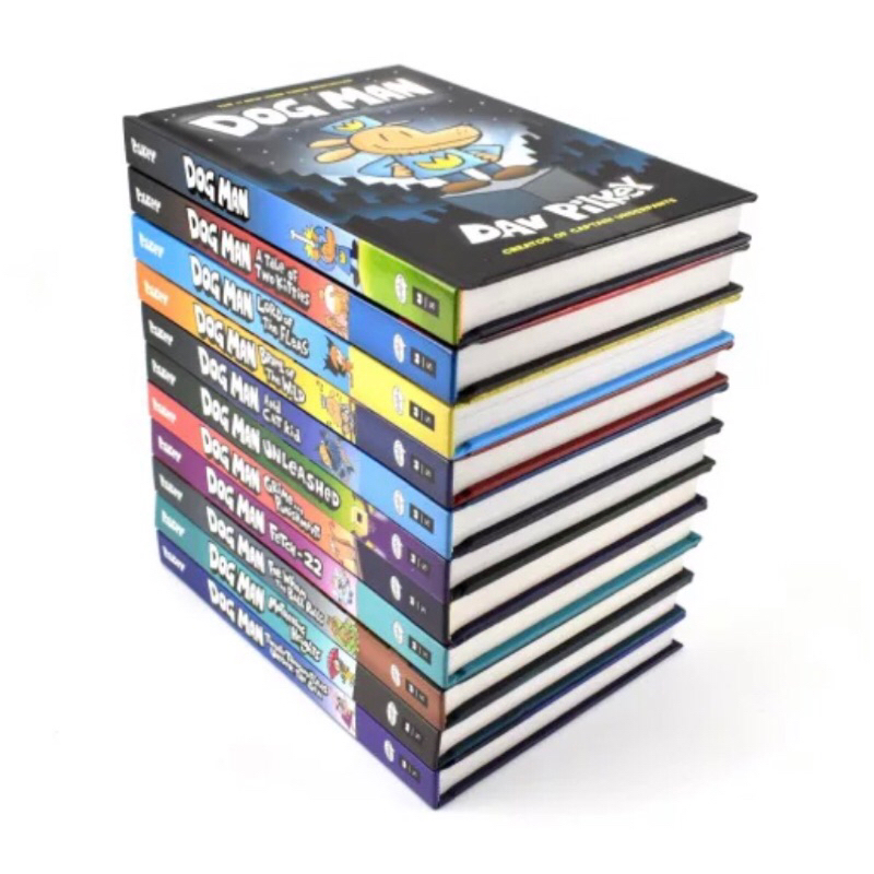 Dogman แบ่งขาย พร้อมส่ง Dog man by Dav Pilkey ปกแข็ง Comic แนวตลก หนังสือภาษาอังกฤษ การ์ตูน หนังสือเด็ก - รูปที่ 2