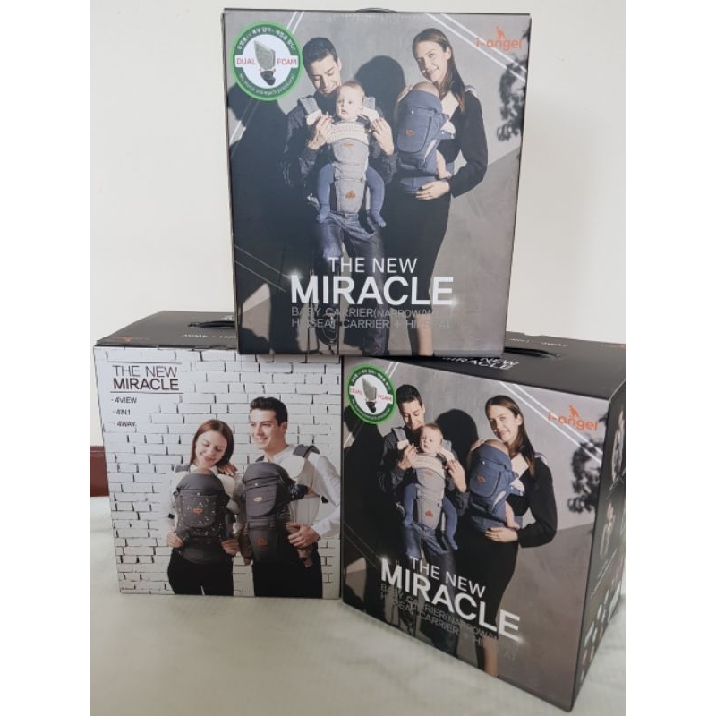 เป้อุ้มเด็ก มือ1 รุ่น Miracle HipSeat Baby Carrier แท้100%!!! Korean Premium Hipseat