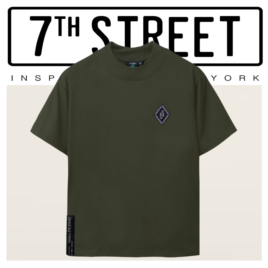 7th Street เสื้อยืดแบบโอเวอไซส์ (Oversize) รุ่น OD-DMS007