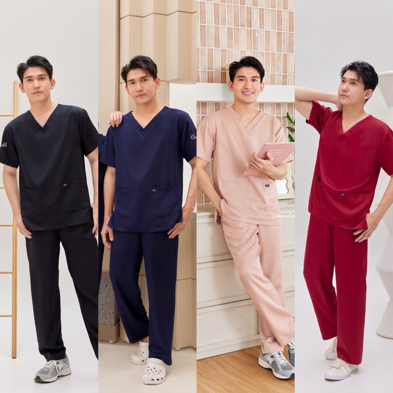 Common Cold ผู้ชาย ชุด Scrub (สครับ) พร้อมส่ง