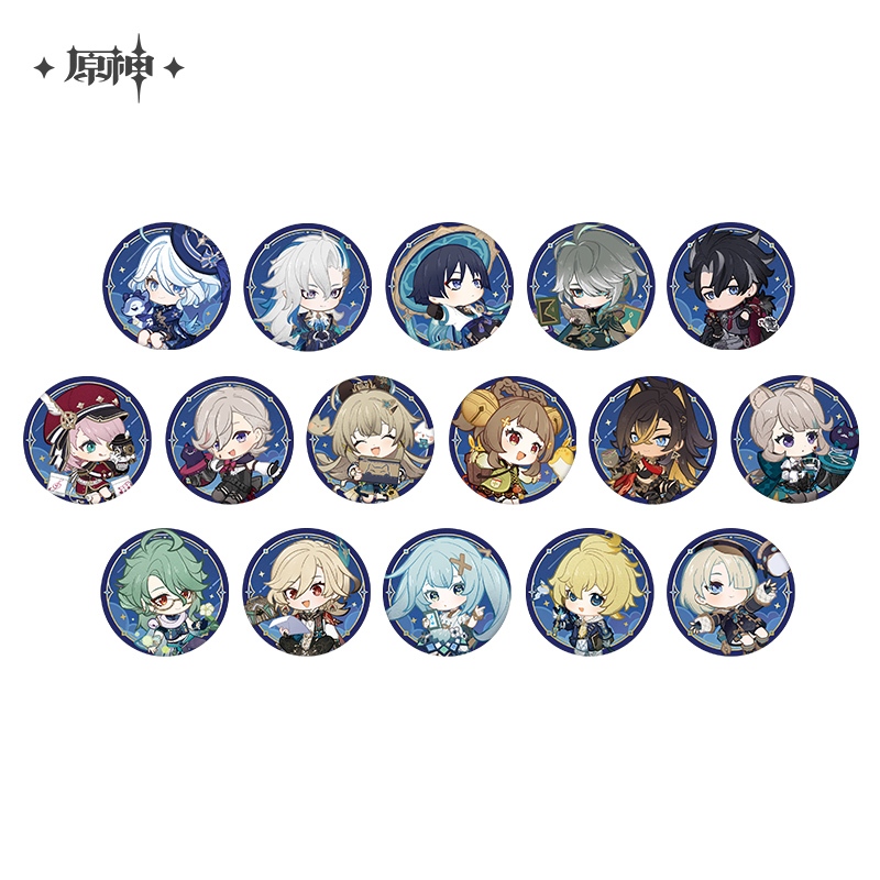 [ พร้อมส่ง / Official ] Genshin Impact Starlit Letter - Badge เกนชิน อิมแพค เข็มกลัด อีเวนต์ Furina Wanderer Wriothesley