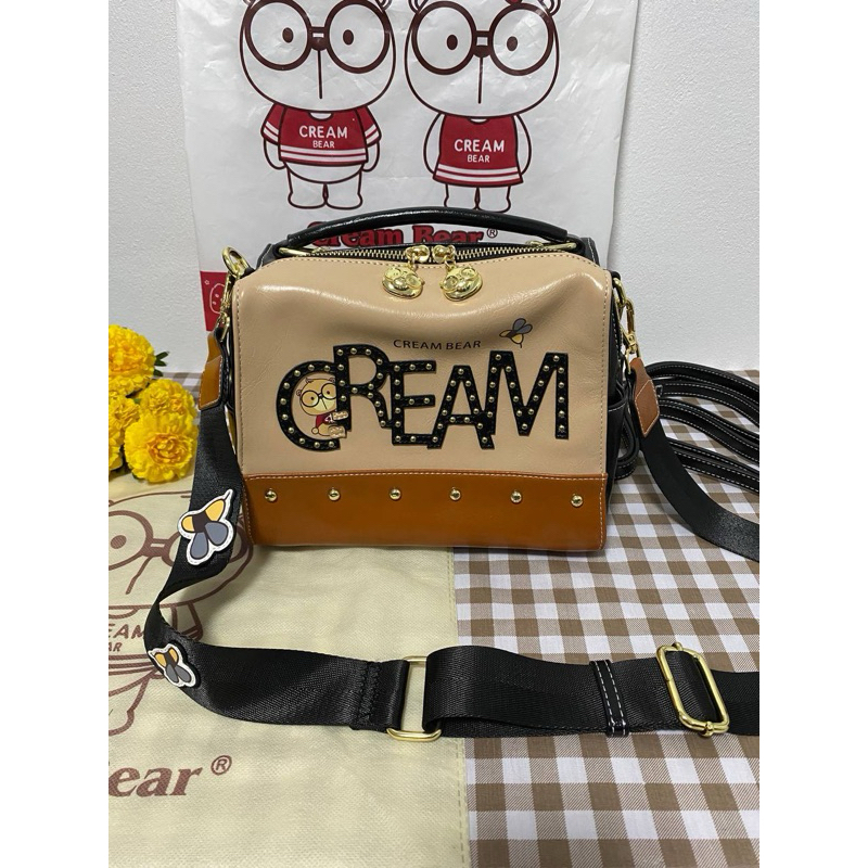 กระเป๋าแฟชั่น cream bear 🐻♥️