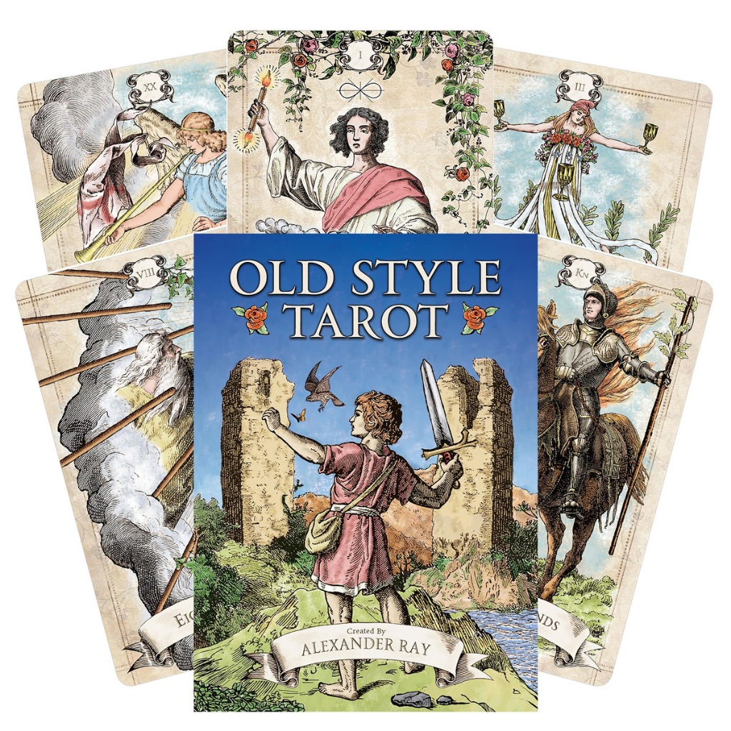 {ไพ่แท้ลิขสิทธิ์} ไพ่ทาโรต์ชุด Old Style Tarot ไพ่ยิปซี ไพ่ดูดวง