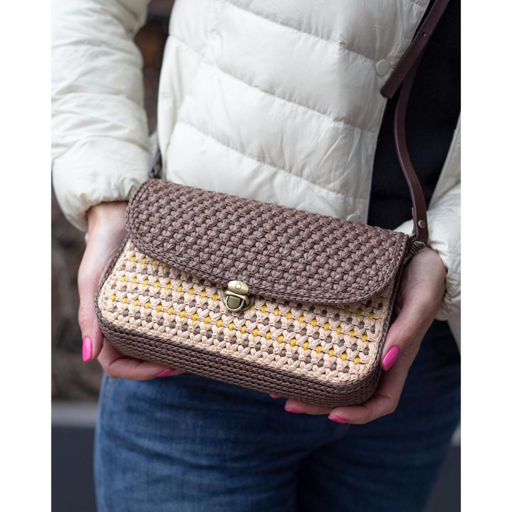 Hamanaka Unibag โครงขึ้นรูปสำหรับถักกระเป๋าทรง BOX BAG - Made in japan