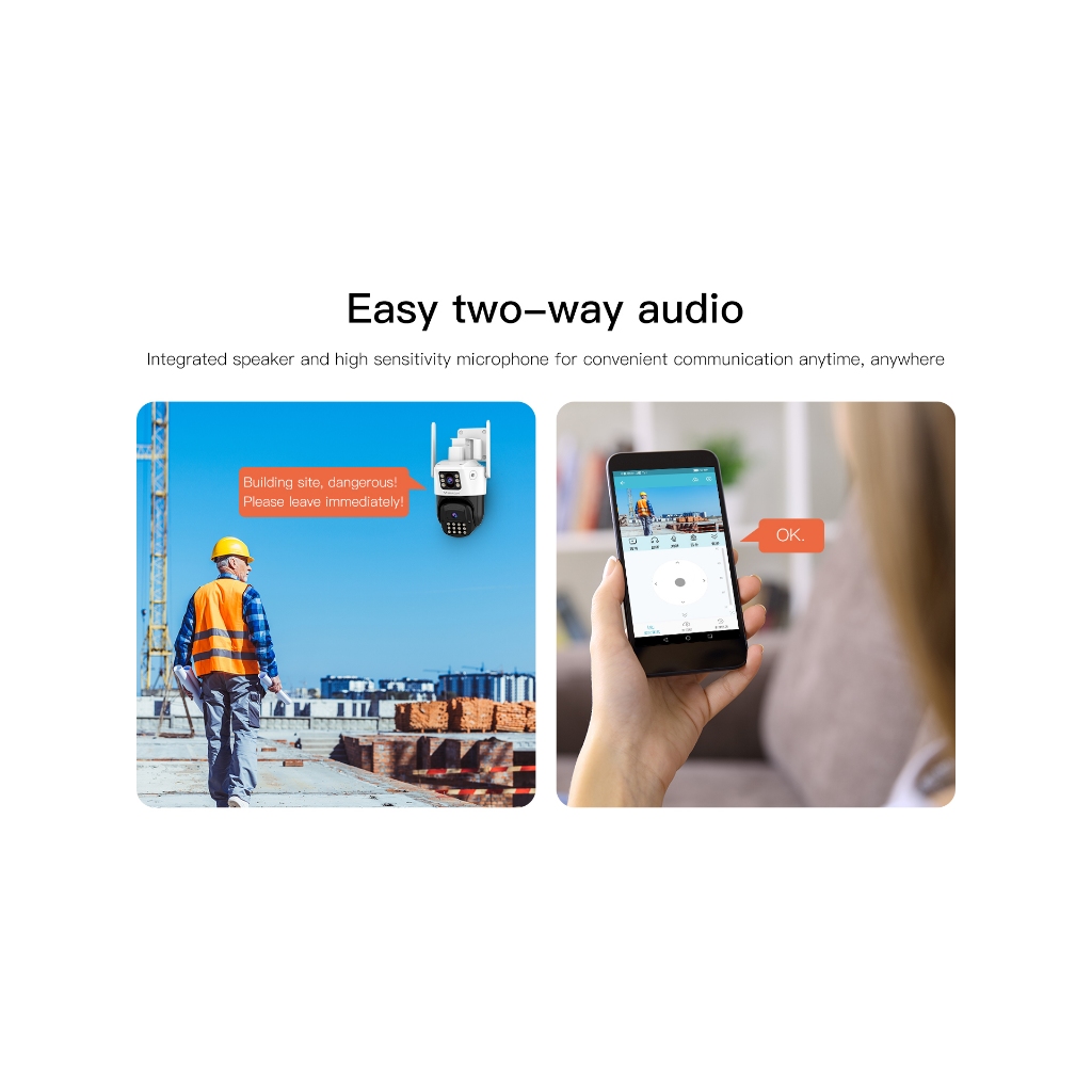 Vstarcam CS663DR / CS64Q กล้อง Wifi กล้องวงจรปิดภายนอก กันน้ำ - รูปที่ 5