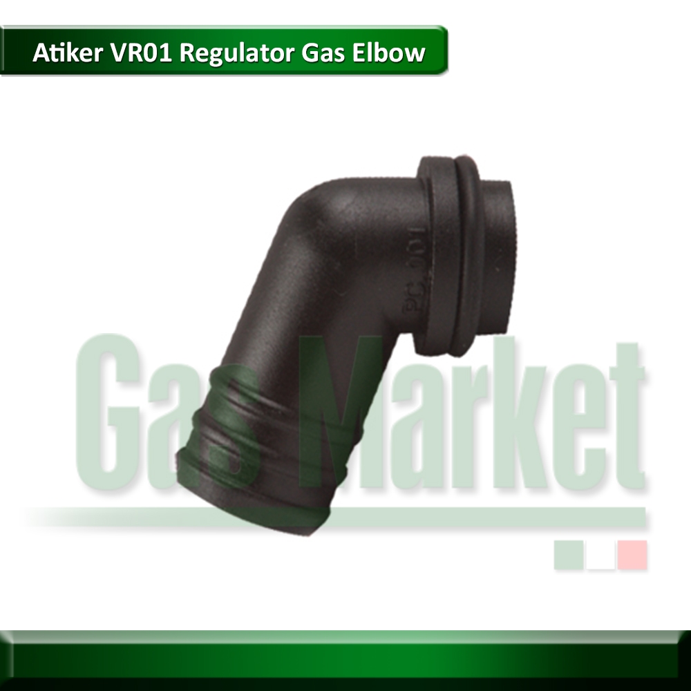 Gas Elbow Ø19 For Atiker VR01 110KW & 140KW - ก๊อกแก๊ส Ø19 หม้อต้มหม้อต้มระบบดูด LPG ยี่ห้อ Atiker V