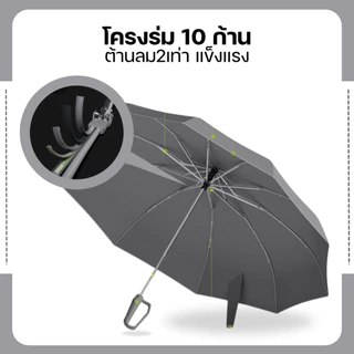 ร่ม Zuodu [ZD211] Ring Buckle Umbrella ร่มอัตโนมัติ 3 พับ โครงร่มแข็งแรง ต้านลม 2 เท่า ผ้านากันน้ำ - DIMI