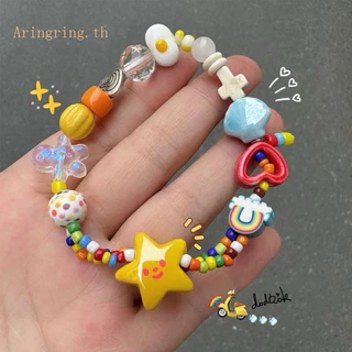 [Mimmuffin] กำไลข้อมือลูกปัดแฮนเมด กำไลอะคริลิค handmade