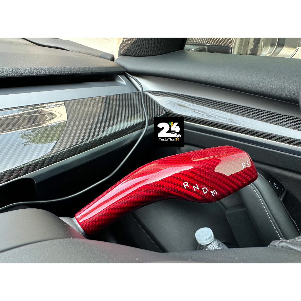 Shift Paddle Cover ที่หุ้มเกียร์ สำหรับ Tesla model 3/Y (2017-2023) / M3 highland 2024