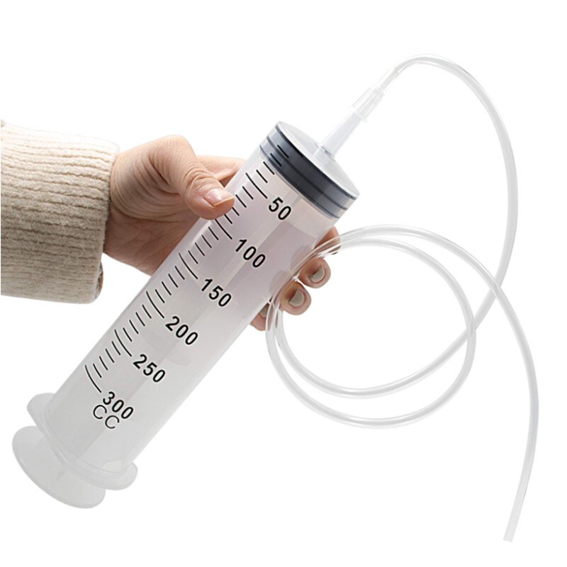 กระบอกฉีดยา ไซริงค์ฉีดยา ไซริงค์ให้อาหาร Syringe Large ไซริงค์พลาสติก ดูดของเหลว ไซริงค์ ขนาด 100-50