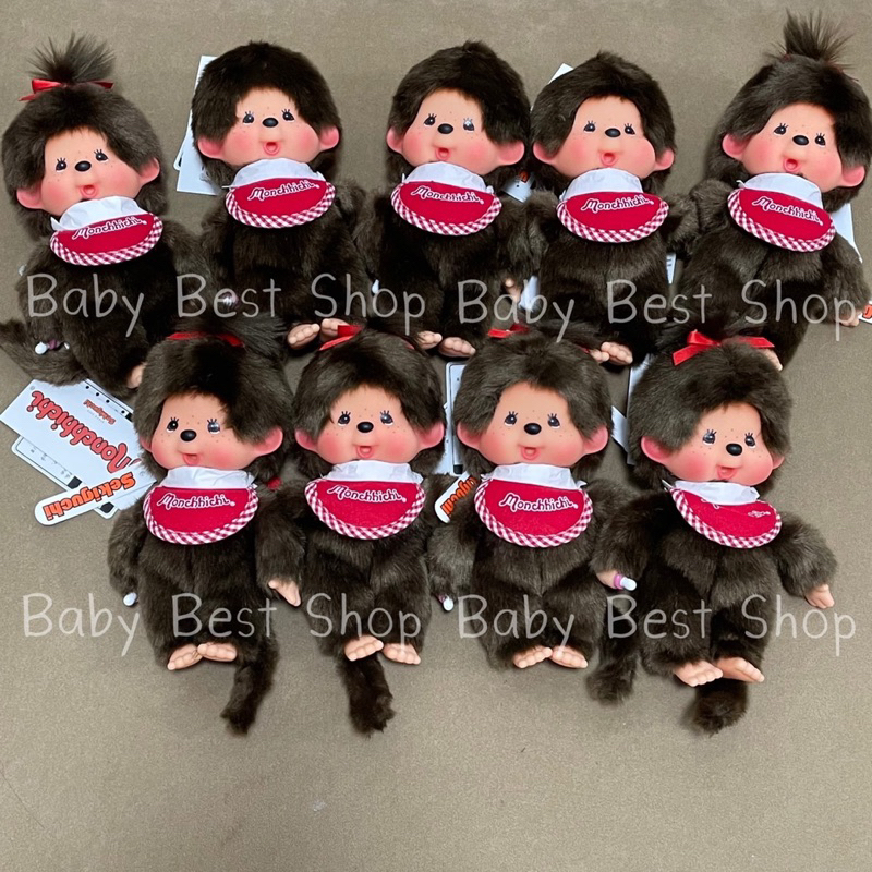 [💚พร้อมส่ง💚] ตุ๊กตามอนชิชิ ชิมูตัน น้องลิง Monchhichi ไซส์ S, M, L น่ารักมาก ของแท้ 100% - รูปที่ 2