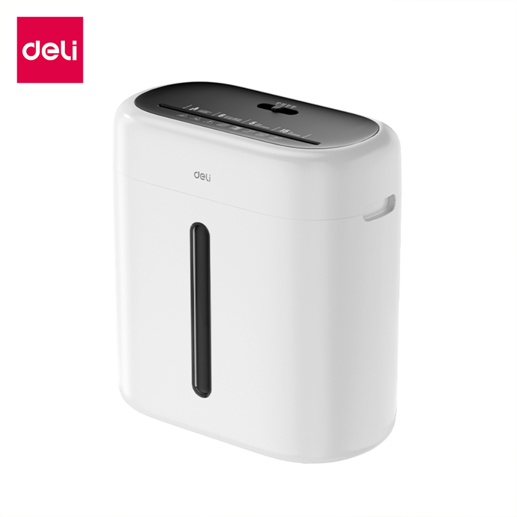 Deli เครื่องย่อยกระดาษ เครื่องทำลายเอกสาร 15L ทำลายอัตโนมัติ สามารถออกใบกำกับภาษีได้  Paper Shredder