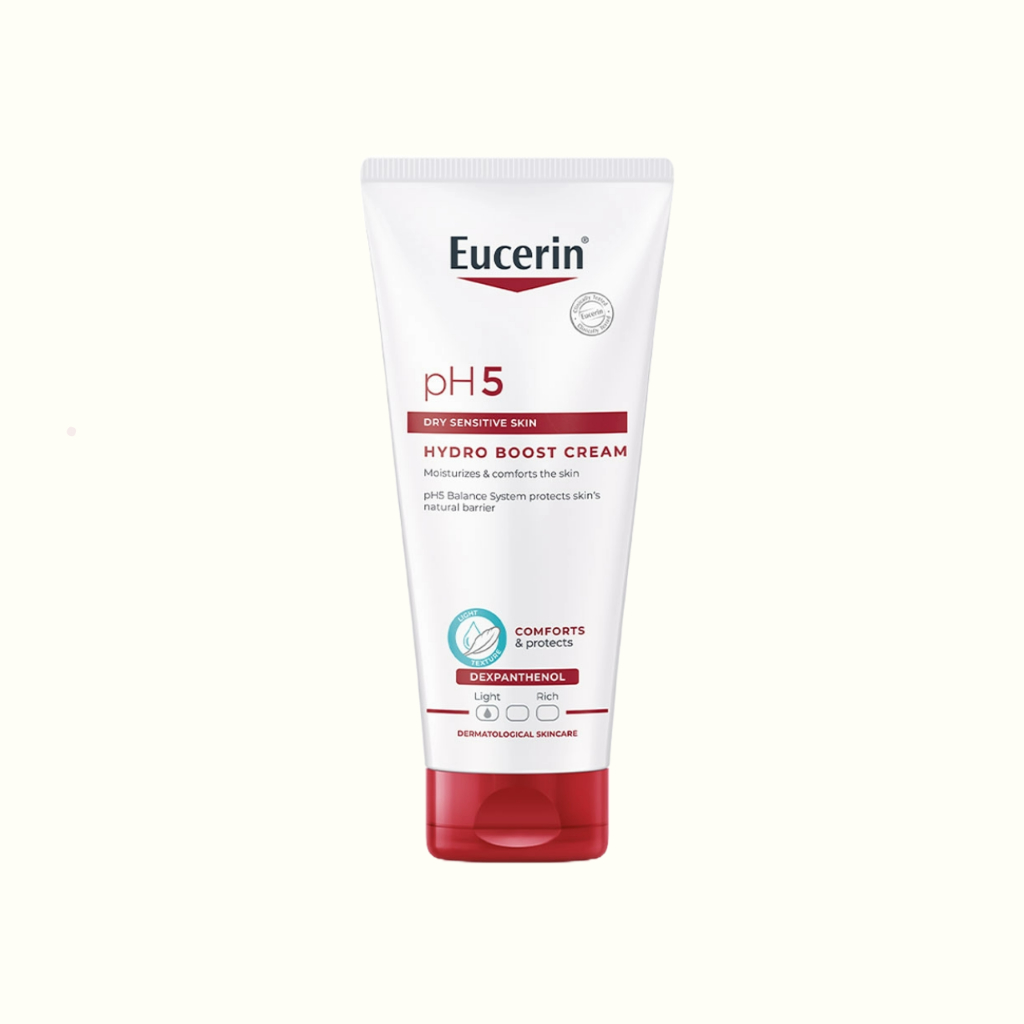 (ฉลากไทย) Eucerin ยูเซอรีน pH5 Dry Sensitive Skin Hydro Boost Cream ขนาด 20 ml