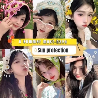ในไทย💖ผ้าโพกหัวทรงสามเหลี่ยมลายสก๊อตที่คาดผมสไตล์โบฮีเมียนลูกไม้สําหรับผู้หญิงเหมาะแก่การถ่ายรูปในวันหยุด.coolcolor.th