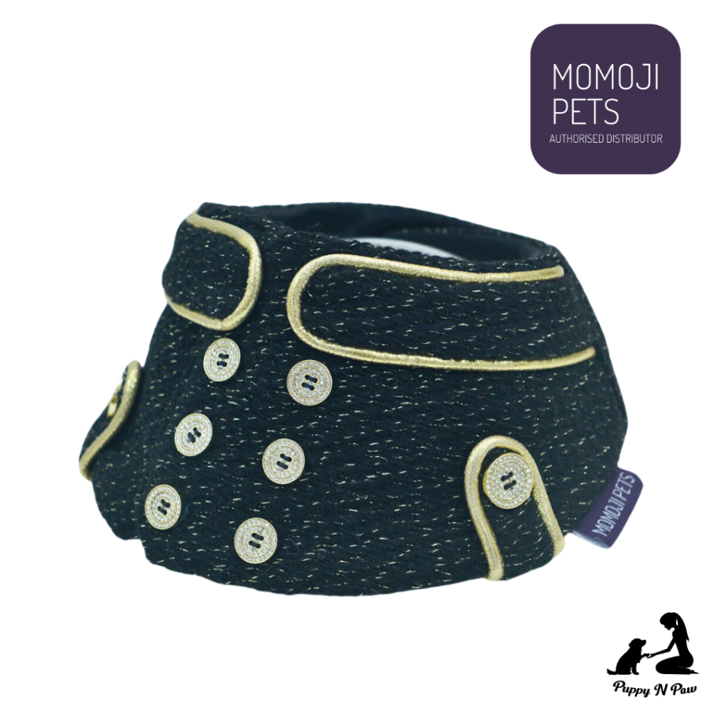 Momoji Charterhouse Ebony Clay Pet Bib ชุดสุนัข ชุดแมว