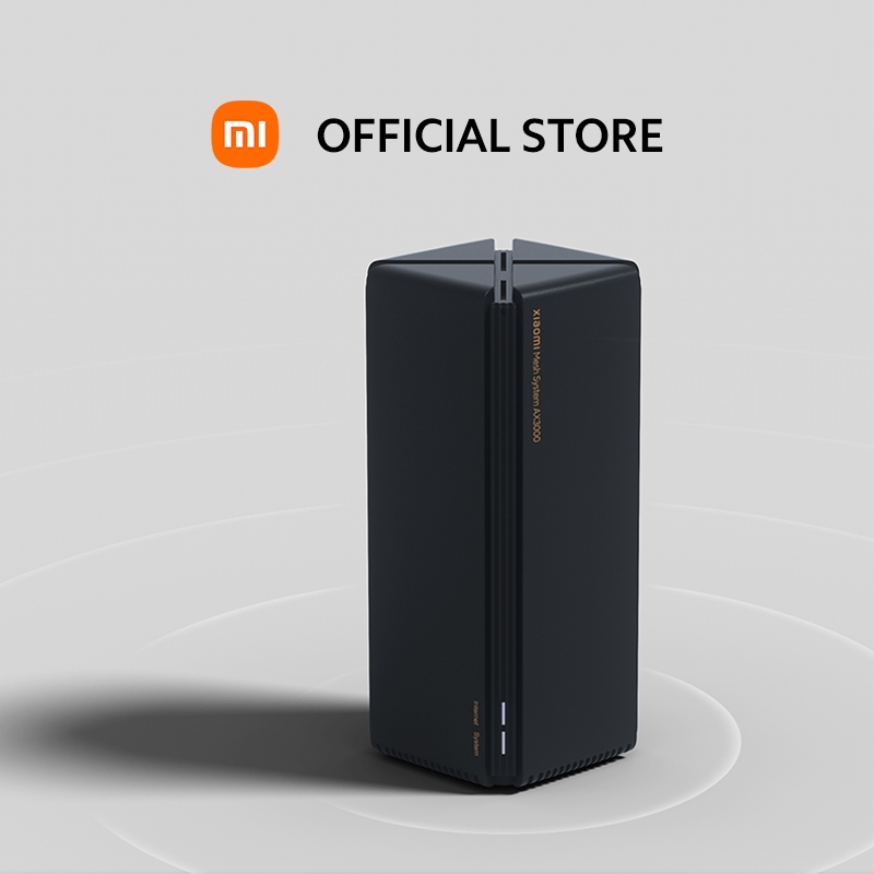 Xiaomi Mesh System AX3000 Wi-Fi 6｜ ความเร็วไร้สายที่เร็วสุดถึง 2,976Mbps｜แบนด์วิธสูงที่ 160MHz