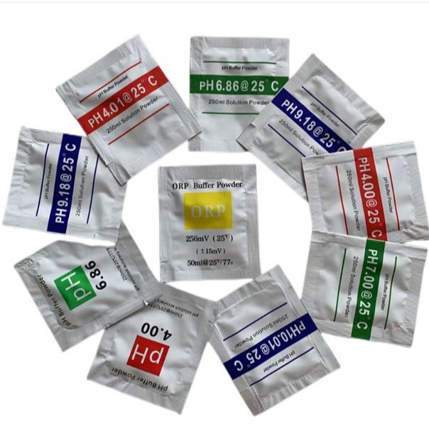 ph ผงคาริเบท ผงบัฟเฟอร์ PH น้ำ PH Buffer Powder มี 6ค่า