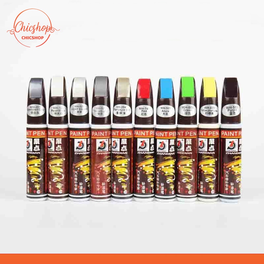 chishop ปากกาแต้มสีรถยนต์ สำหรับลบรอยขีดข่วน มีให้เลือกเยอะ