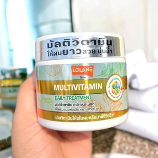 โลแลน มัลติไวตามิน/โกท มิลก์ ไบโอ เคราติน เดลี่ ทรีตเมนต์ Lolane Multivitamin/Goat Milk Bio Keratin Daily Treatment 250g