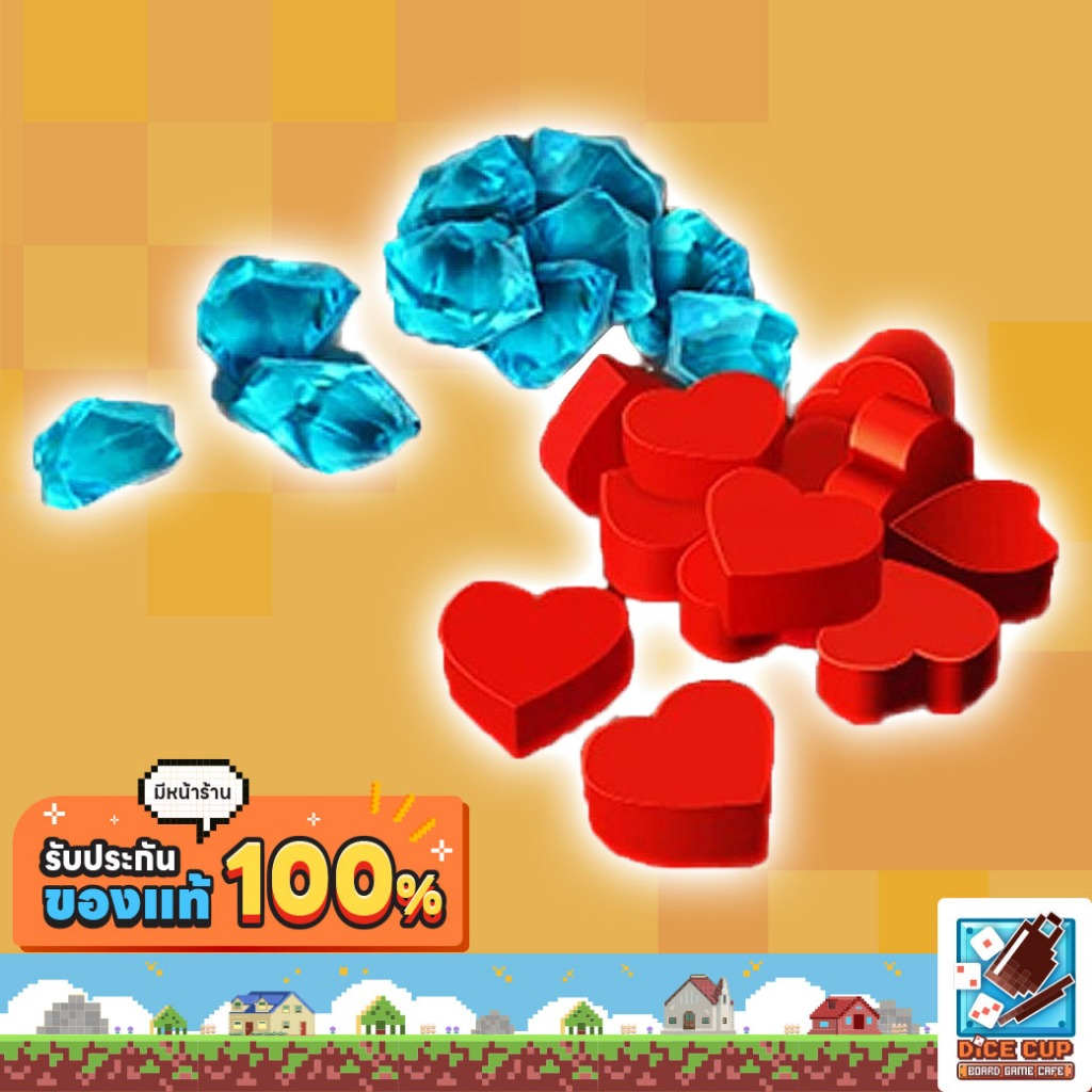 [ของแท้] Kingdom Rush: 3D Token Upgrade Board Game