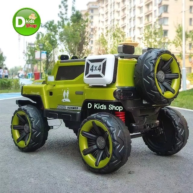 YV2 ใหญ่ 2 ที่นั่ง รถแบตเตอรี่เด็ก รถเด็กนั่งทรง HUMMER Model ขับเคลื่อน 4 ล้อ 4×4 รุ่นใหม่ล่าสุด MN20455 ราคา ถูกที่สุด ดีลบีเคเค แกลเลอรีภาพที่ 9