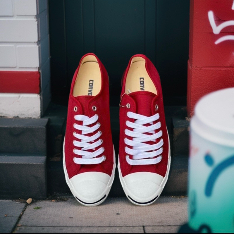 รองเท้าconverse jack งามเทียบแท้100% มีป้ายแถมกล่องฟรี!! คอนเวิร์สแจ็ค