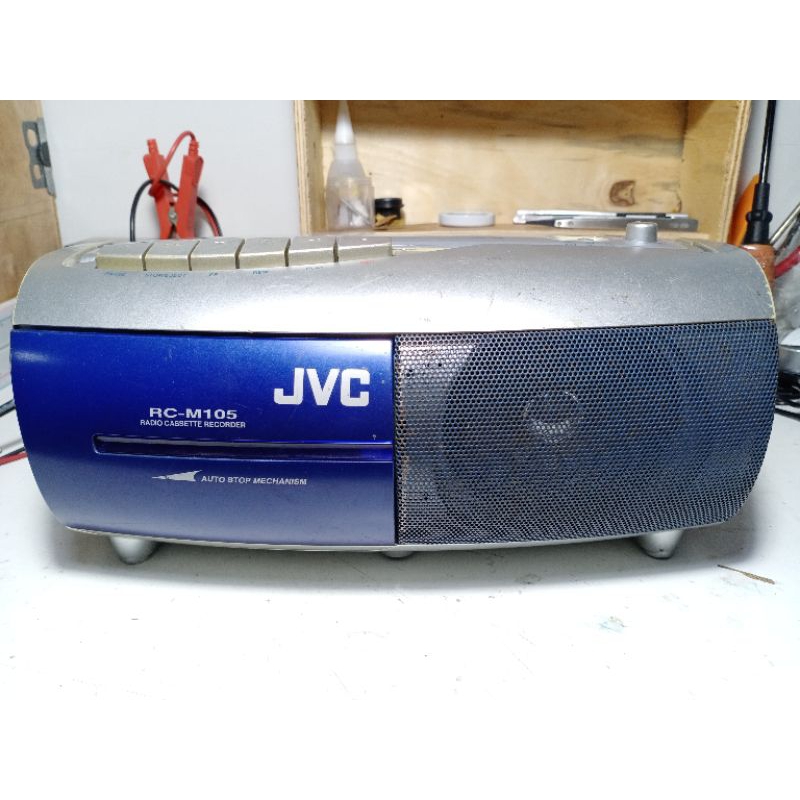 วิทยุเทป JVC ขนาดเล็ก มือสอง