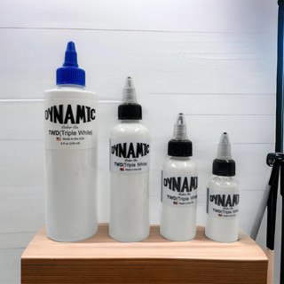 สีสักลาย สีขาว TWD ขาว 3 เท่า (เเบ่ง 5-10 ml)