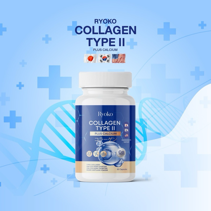 Ryoko Collagen Type || Plus Calcium ของเเท้