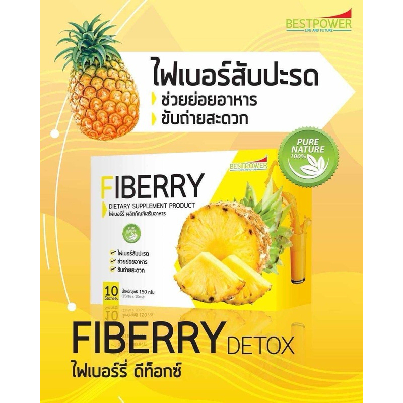 Fiberryแบบกล่องไฟเบอร์