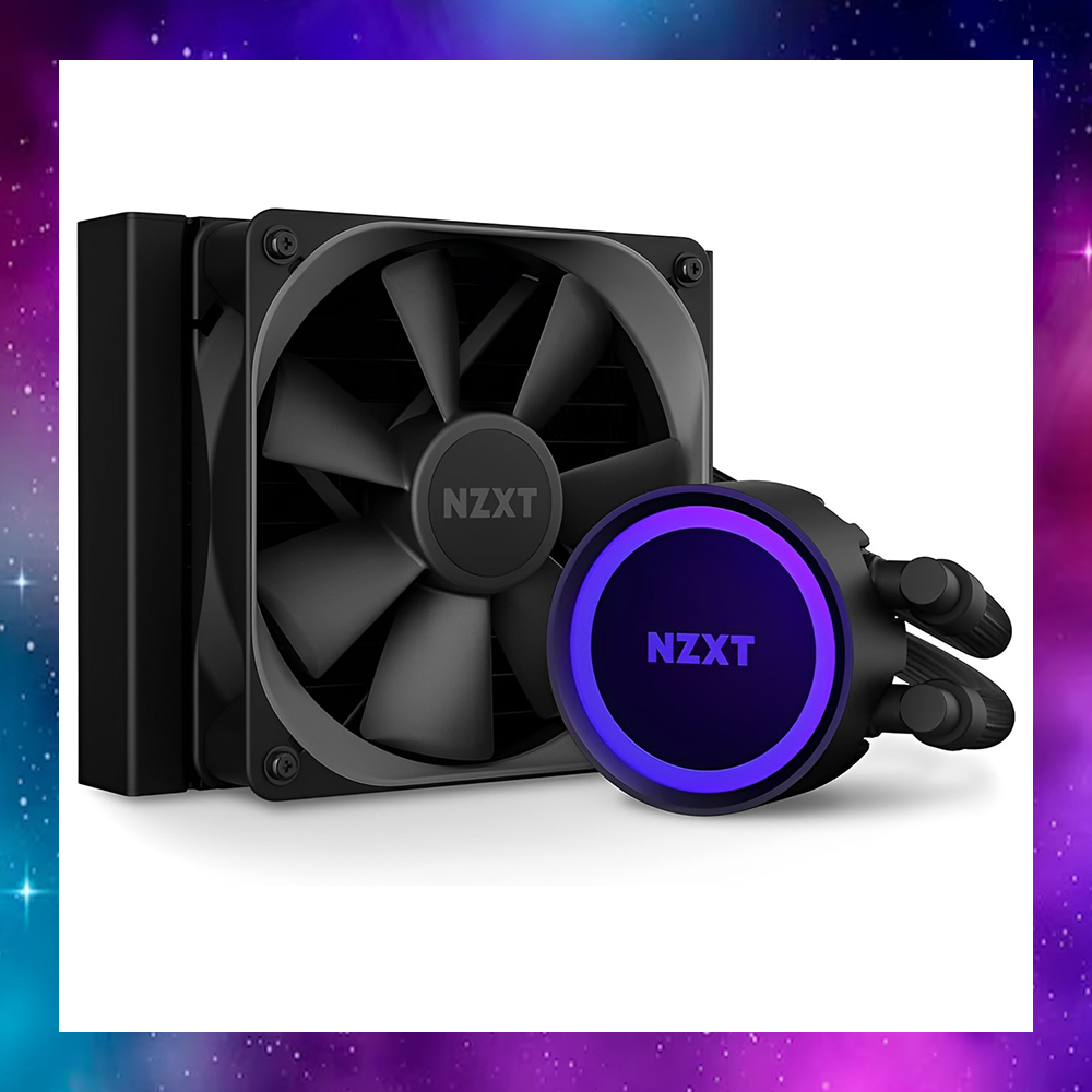 CPU LIQUID COOLER (ระบบระบายความร้อนด้วยน้ำ) NZXT KRAKEN 120 RGB ขาครบ ใช้งานปกติ