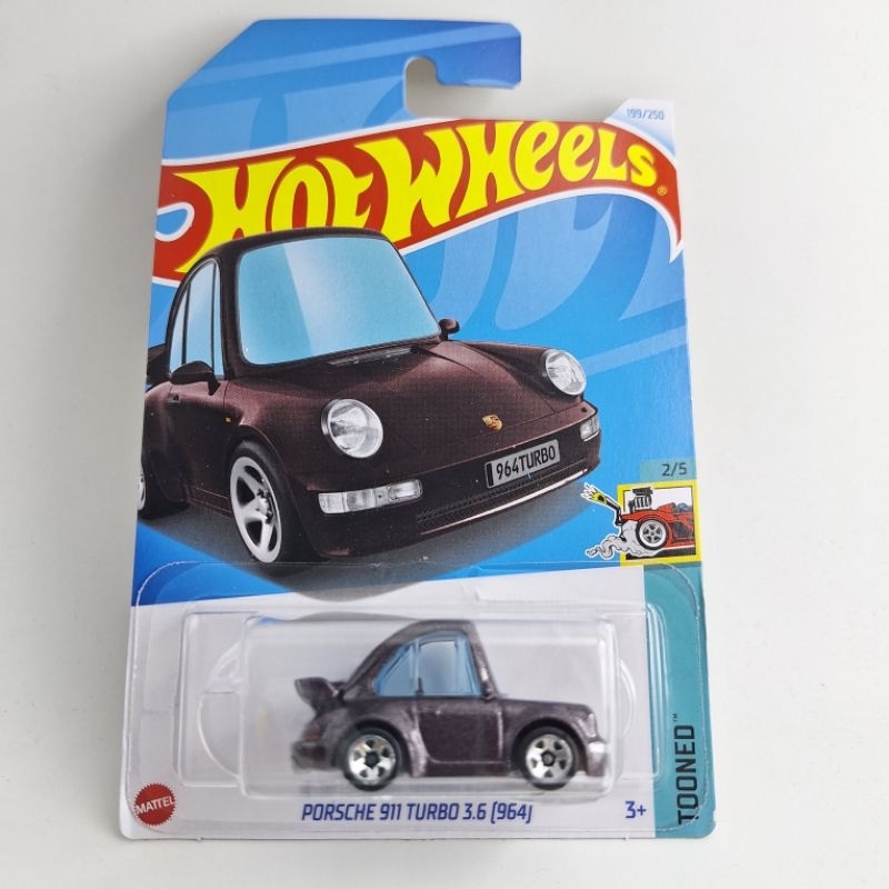 รถเหล็ก Hotwheels PORSCHE 911 TURBO 3.6 (964) (ib53)