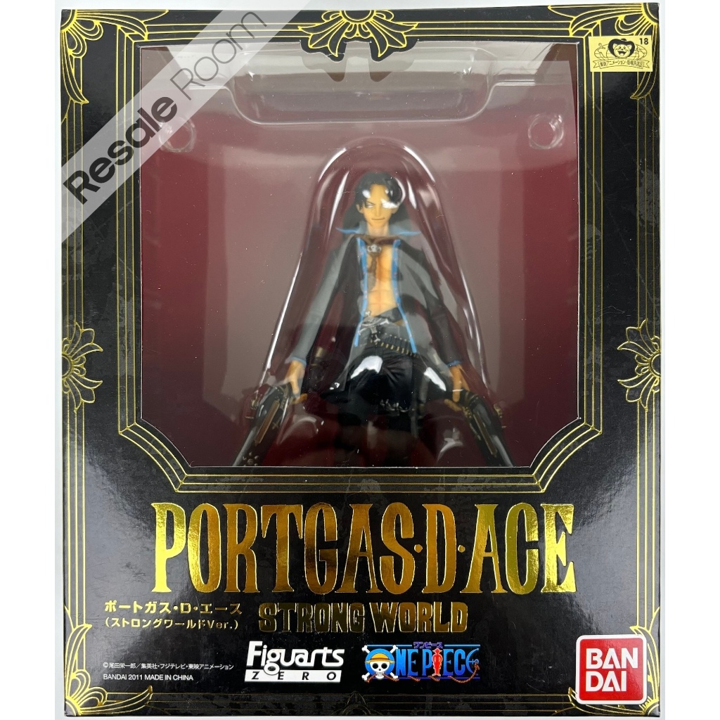 [Lot JP] FZ Ace Strong World เอส โมเดล วันพีช ของแท้ One Piece Bandai Figuarts Zero