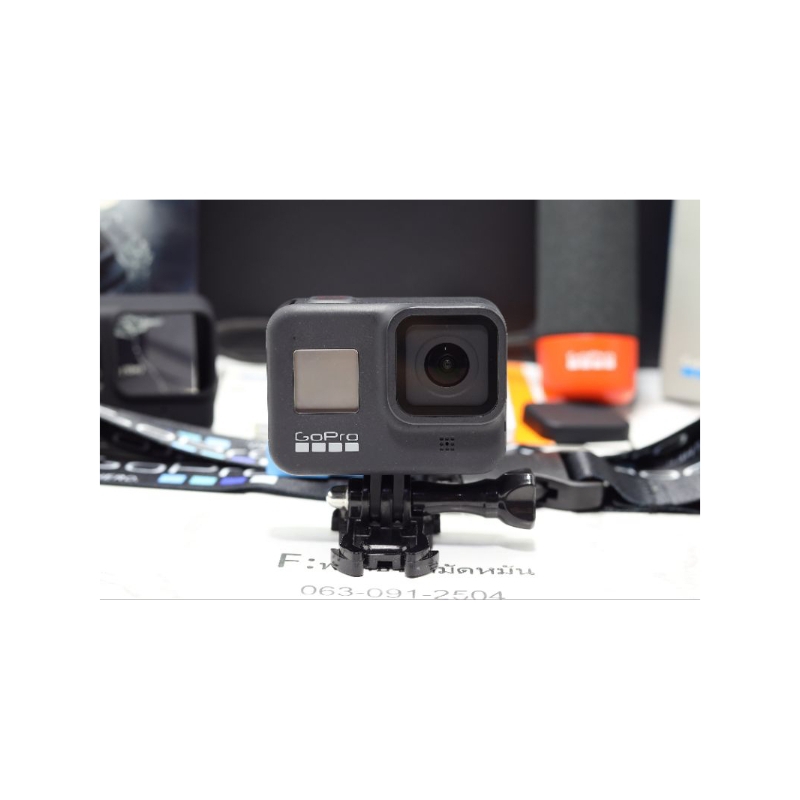 GoPro 8 Black มือสองพร้อมอุปกรณ์