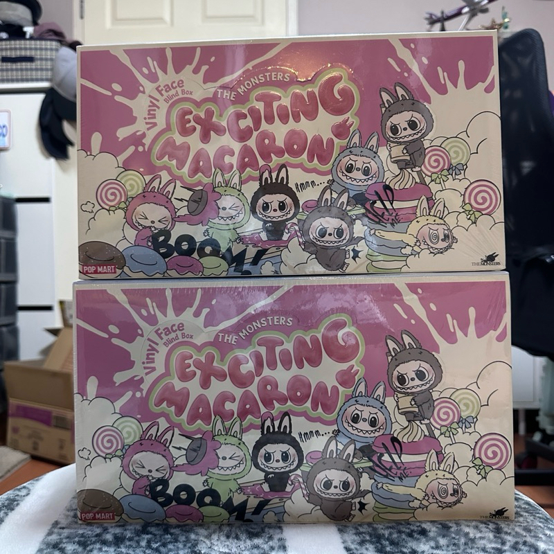 พร้อมส่ง !!! POP MART ยกกล่อง ของแท้ 100% Labubu Macarons มาล้าวววววววว กับน้อง Azura Fantasy Nature