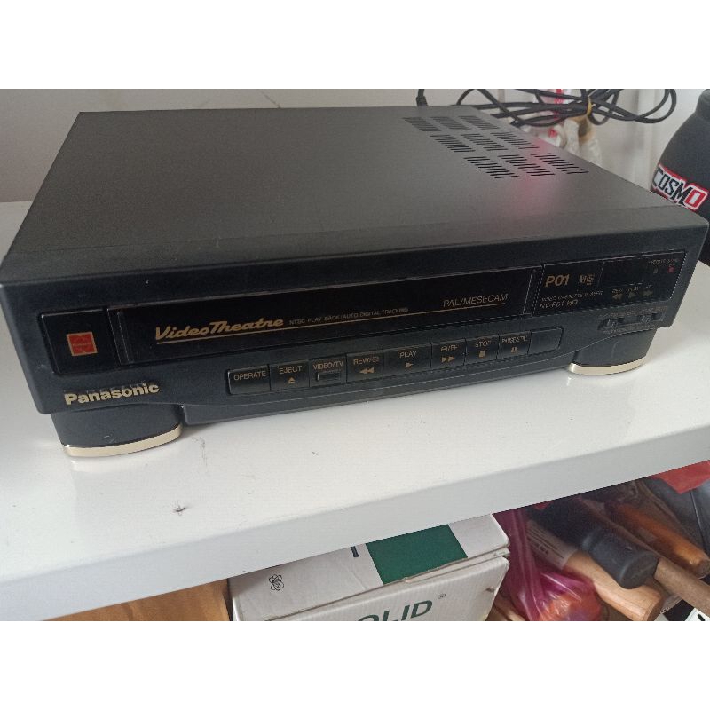เครื่องเล่นวีดีโอ Panasonic VDO VHS ระบบMono งานช่าง#งานโชว์