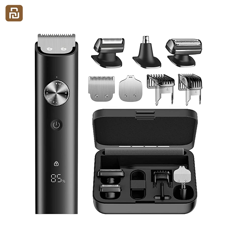 Xiaomi Grooming Kit Pro เครื่องเล็มผม trimmer 3 in 1 เครื่องโกนหนวด Clipper ผม เครื่องตัดขนจมูก กันน้ำ