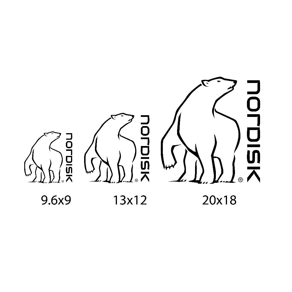 สติ๊กเกอร์ Nordisk สติกเกอร์สายแตมป์ งานตัด