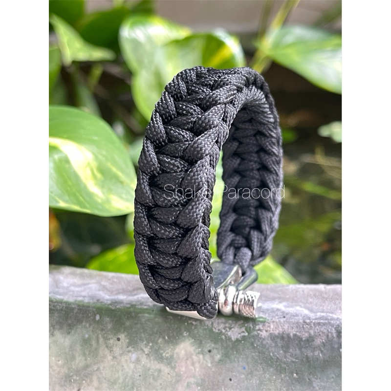 กำไลถัก/กำไลเชือกถัก/งานถักมือ/เชือกParacord550
