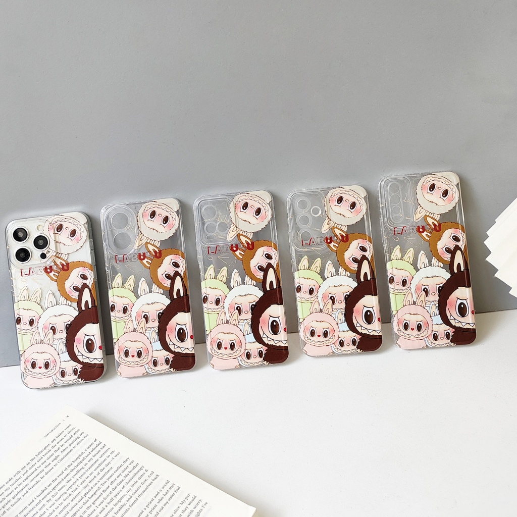 เคสนิ่ม งานTPU caseLabubu รุ่น for iPhone11/12/13/14/15/Pro/max Samsung A05S VIVO Y12 Y20 Y21 Y17S O