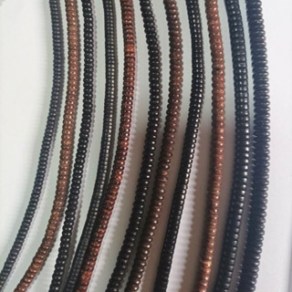 สร้อยกะลาแท้ งานสวย สีดำ สีน้ำตาล ขนาด จิ๋ว เล็ก กลาง ใหญ่