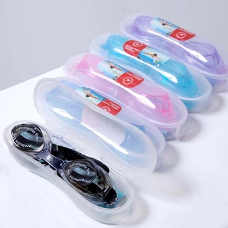🌸พร้อ​มส่ง🌸Swimming Goggles แว่นตาว่ายน้ำชนิดบรรจุกล่อง แว่นตาดำน้ำชนิดบรรจุกล่อง
