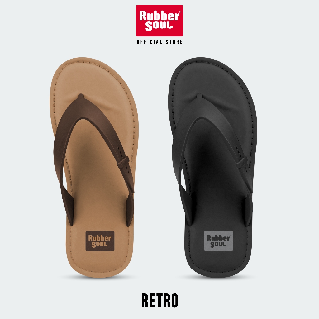 Rubber Soul รุ่น Retro รองเท้าแตะแบบหนีบ ของแท้ 100%