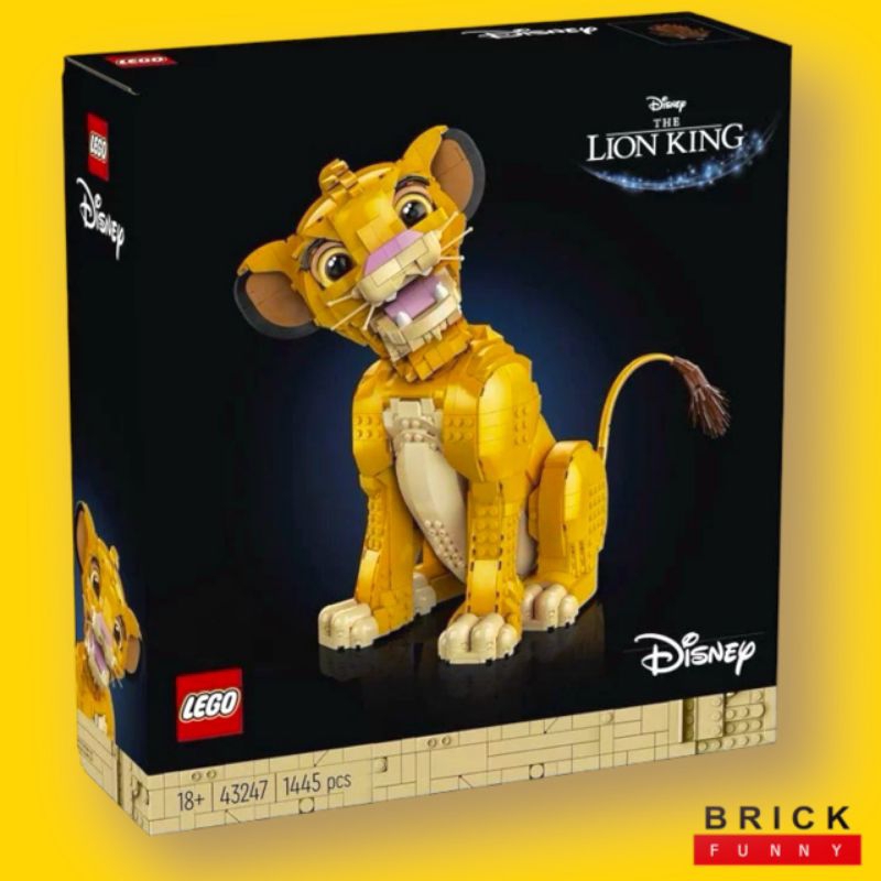 Lego 43247 Young Simba the Lion King เลโก้ของใหม่ กล่องสวย จัดส่งไว ของแท้ 100% สินค้าพร้อมส่ง