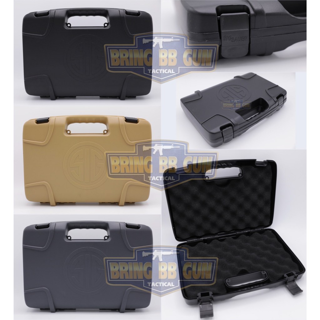 กล่องเหลี่ยม ใส่กระบอกสั้น Sig Sauer (B10) เคสกันกระแทรก
