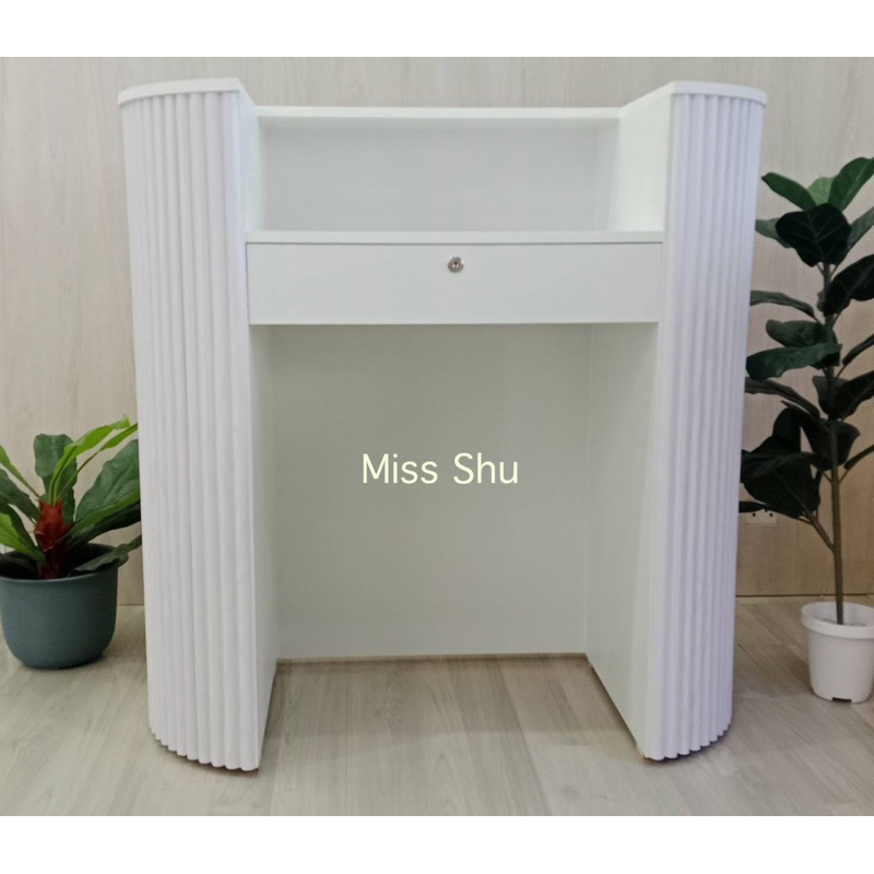 เคาน์เตอร์ไม้ เคาน์เตอร์ต้อนรับ เคาน์เตอร์โค้ง (จัดส่งกรุงเทพ-ปริมณฑล) - รูปที่ 3